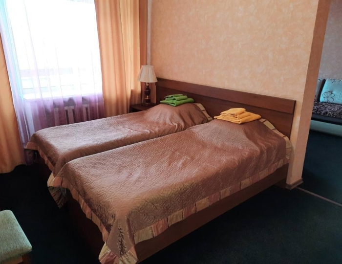 2-комнатный номер стандарт с 2 односпальными кроватями (с пансионом) - Санаторий «Углич» Алтыново